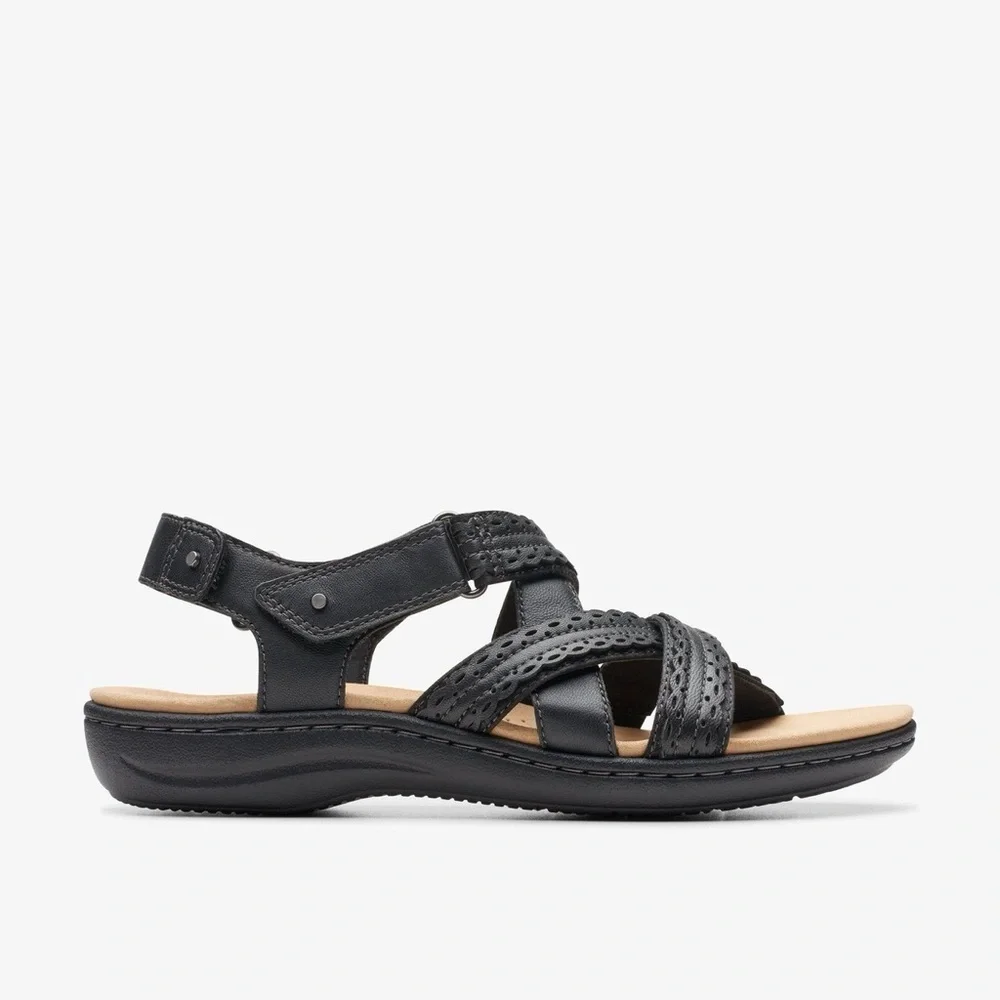 Clarks Women's Laurieann Rena Black Combi